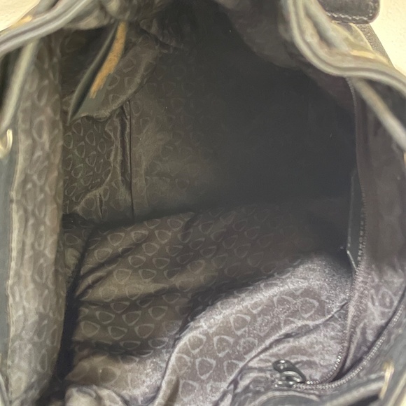 Leather Co by Liz Claiborne Black Backpack - Picture 9 of 9